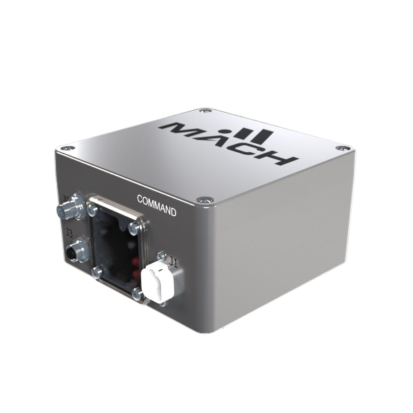 Mach Nexus telematics gateway — MIL-STD-810 rated, IP67 sealed
